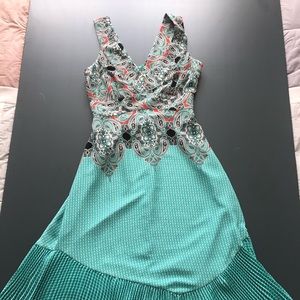 Anthropologie Mauve Dress - size 8. Worn once.